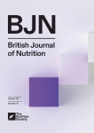 The British journal of nutrition