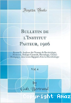 Bulletin de l'Institut Pasteur